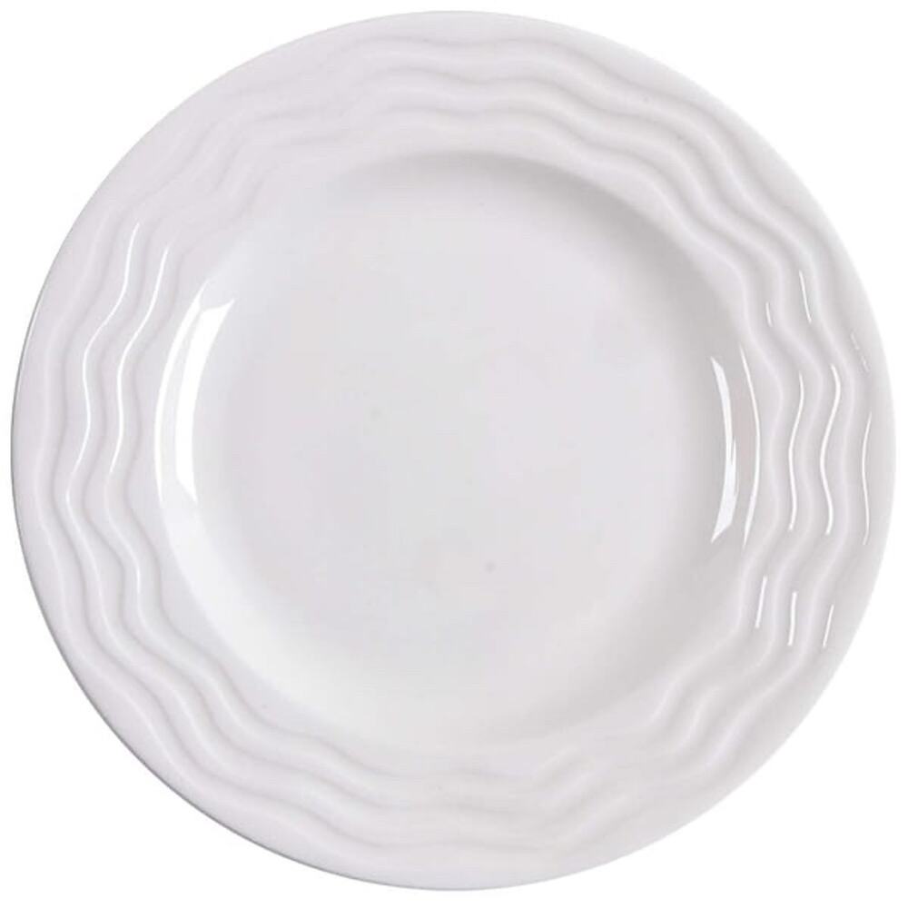 Spyro White by LENOX Porcelain Salad/ Dessert Plates- Set of 4